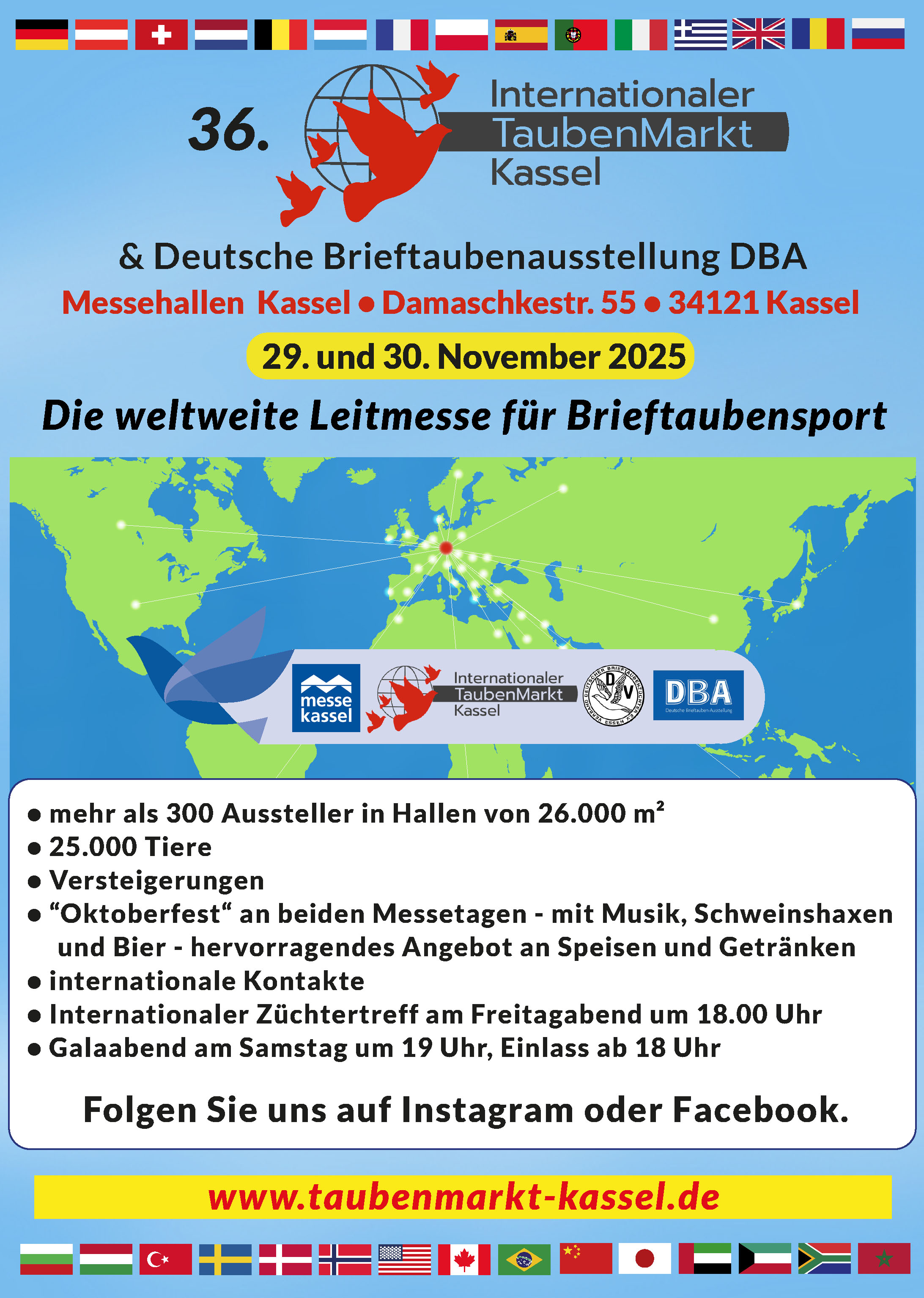 Werbung Die Brieftaube 185x260 2025